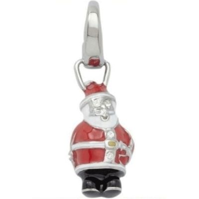 JF86810   CHARM babbo natale FOSSIL